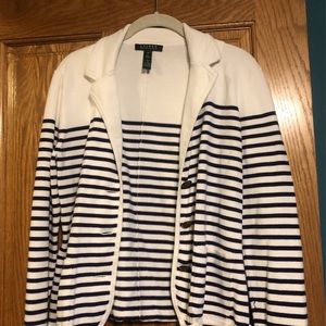 Striped Ralph Lauren knit jacket